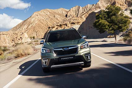 ALL-NEW FORESTER e-BOXER:<br/>HYBRID, THE SUBARU WAY